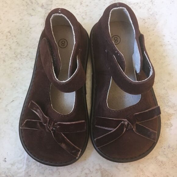 ALLIGATOR SQUEAKER SHOES IN BROWN SUEDE - Picture 7 of 7